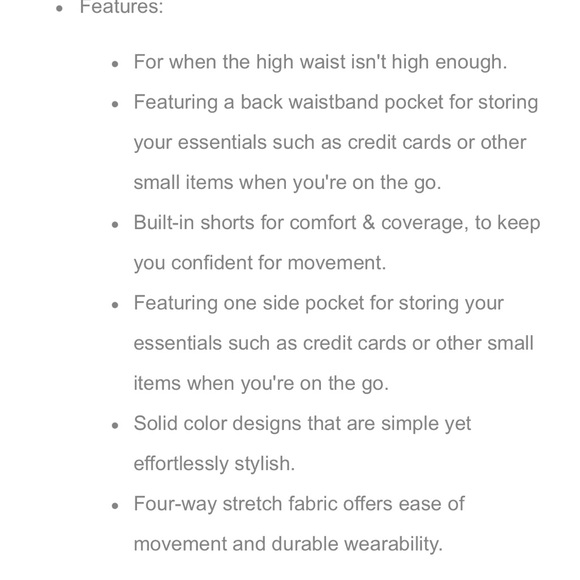 NWT Halara Super High Waisted Shorts - Picture 9 of 9